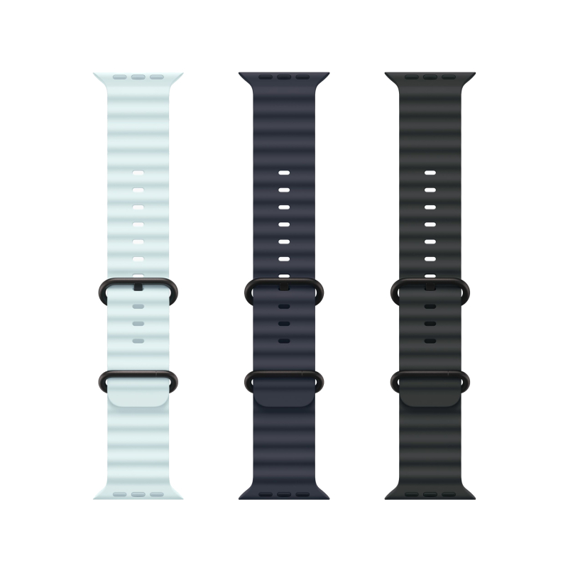 Apple Watch Ultra 2 GPS + Cellular, 49 мм, корпус из черного титана, ремешок Ocean черного цвета