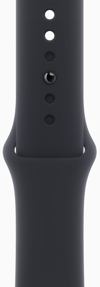 Apple Watch Series 9 GPS 45мм корпус из алюминия Темная ночь + ремешок Sport Band Темная ночь размер S/M (MR993)