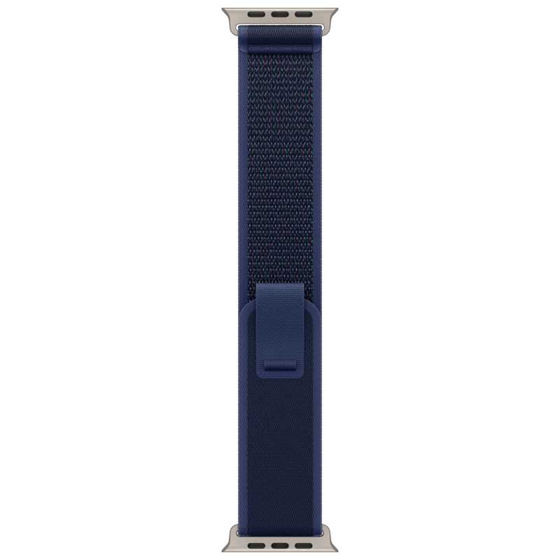 Apple Watch Ultra 2 GPS + Cellular, 49 мм, корпус из бежевого титана, ремешок Trail голубого цвета, размер M