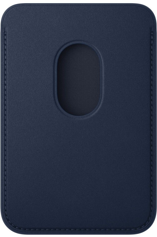 Чехол Apple для iPhone FineWoven Wallet MagSafe, глубокий синий
