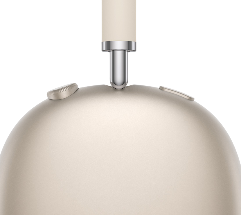 Беспроводные наушники Apple AirPods Max (Type-C) Starlight Silver