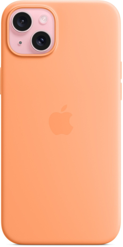 Чехол Apple для iPhone 15 Plus MagSafe, «свежая папайя»