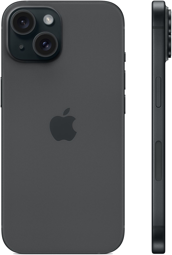 Apple iPhone 15 128Gb Black (1sim + eSim) (Без RuStore)