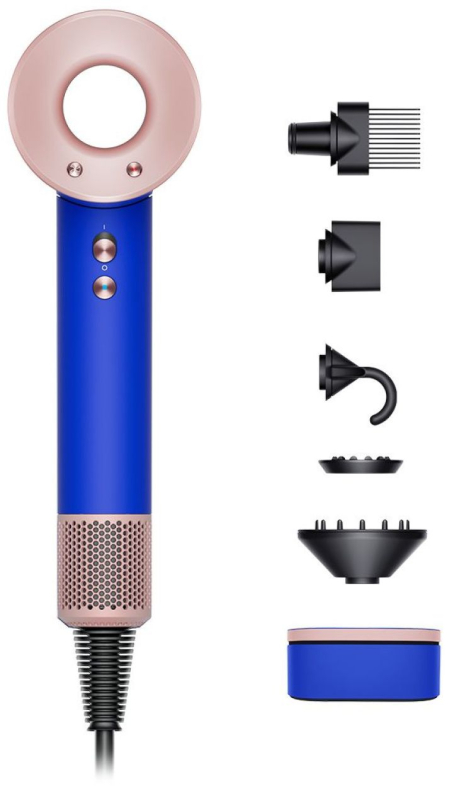 Фен Dyson Supersonic HD07, Vinca Blue/Rose