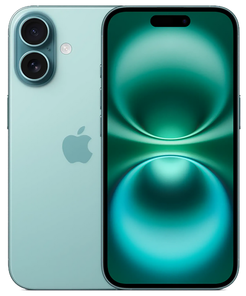Apple iPhone 16 128Gb Teal (1sim + eSim) (Без RuStore)