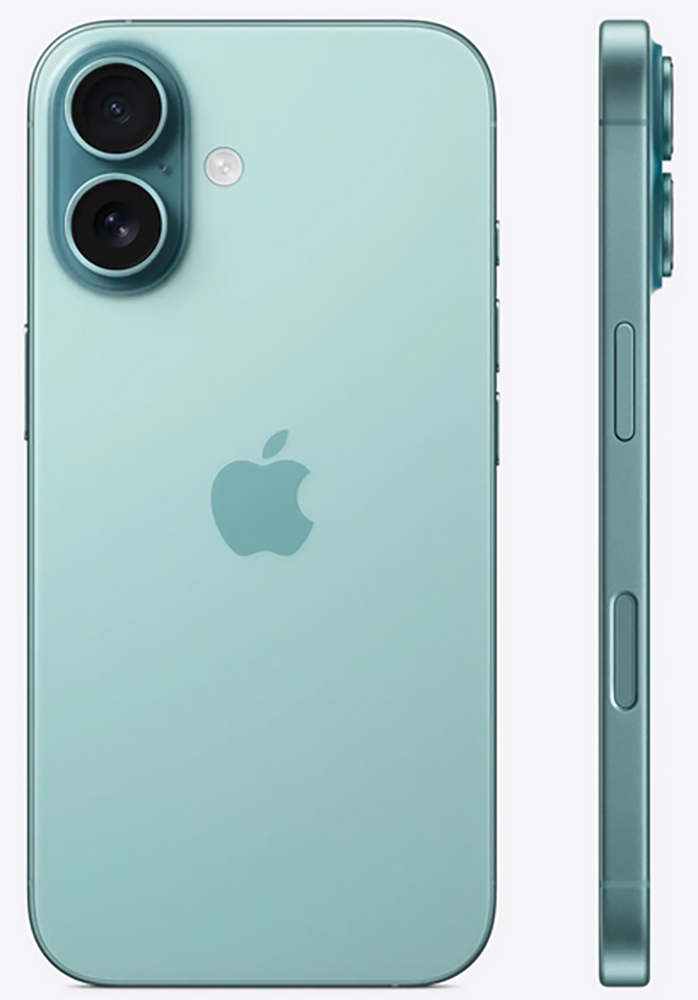 Apple iPhone 16 128Gb Teal (1sim + eSim) (Без RuStore)