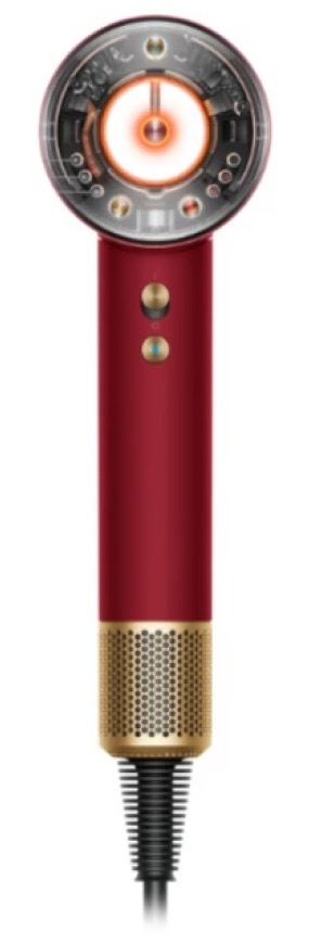 Фен для волос Dyson Supersonic Nural HD16, Red Velvet/Gold