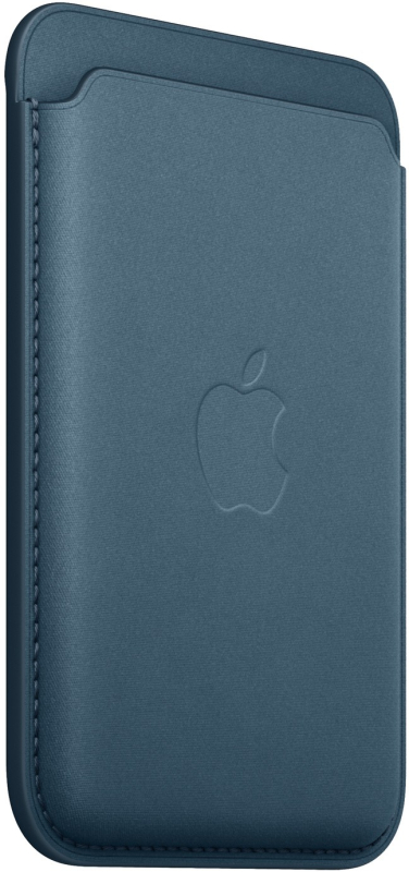 Чехол-бумажник Apple FineWoven MagSafe для iPhone, «тихоокеанский синий»