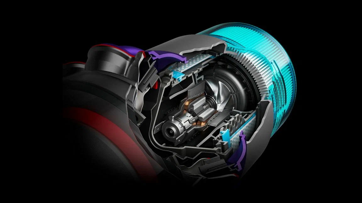 Беспроводной пылесос Dyson Gen5 Detect Absolute SV23, Iron/Purple (Вилка РФ)